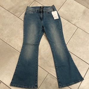 Denim crop flare jeans, Worth